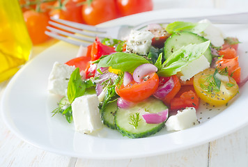 Image showing greek salad