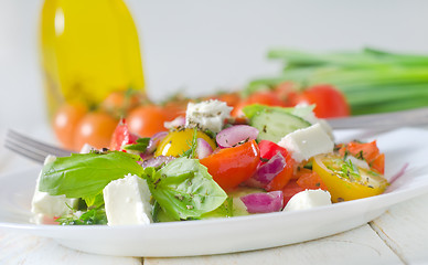 Image showing greek salad