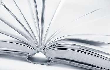 Image showing open books