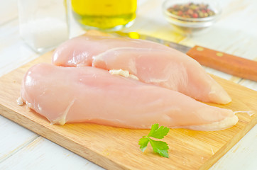 Image showing chicken fillet