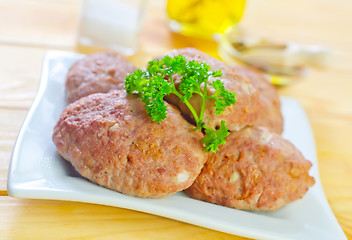 Image showing cutlets