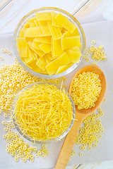 Image showing raw pasta