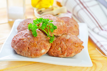 Image showing cutlets