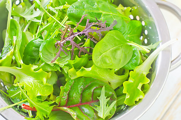 Image showing fresh salad