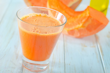 Image showing pumpkin juice