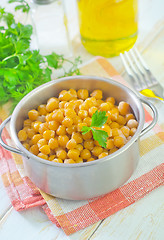 Image showing chick peas