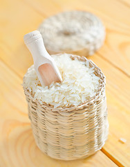 Image showing raw rice