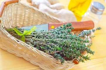 Image showing thyme