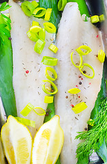 Image showing raw fish