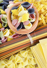 Image showing color pasta