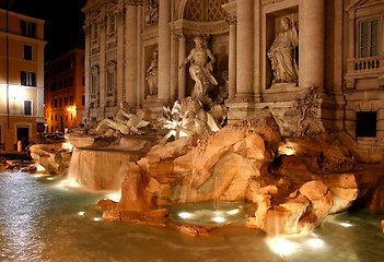 Image showing Rome landmark - di Trevi