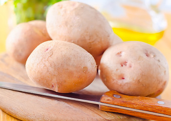 Image showing raw potato