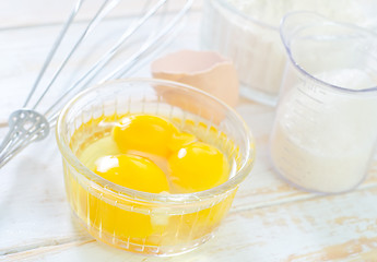 Image showing ingredients for dough