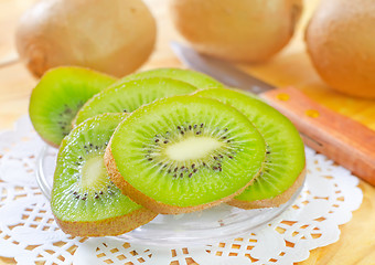 Image showing fresh kiwi