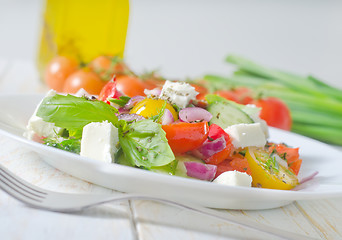 Image showing greek salad