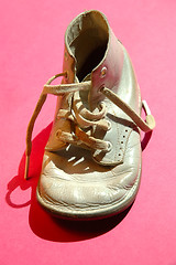 Image showing Vintage Baby Shoe