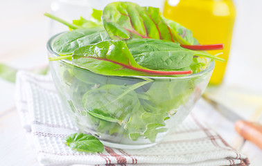 Image showing fresh salad