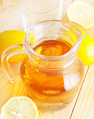 Image showing lemon water