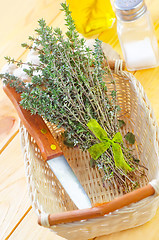 Image showing thyme