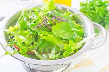 Image showing fresh salad