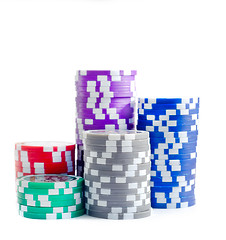 Image showing chips for poker