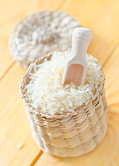 Image showing raw rice