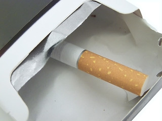 Image showing last cigarette