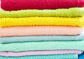 Image showing towels