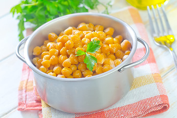 Image showing chick peas