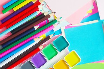 Image showing school supplies