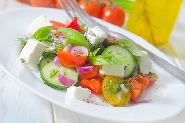 Image showing greek salad