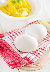 Image showing raw eggs