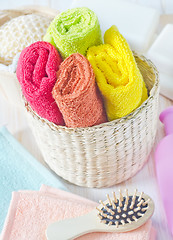 Image showing color towels