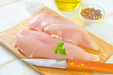 Image showing chicken fillet