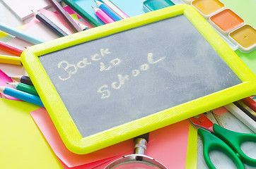 Image showing school supplies