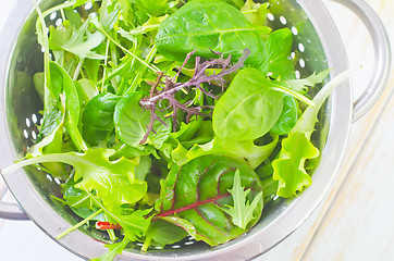 Image showing fresh salad