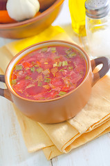 Image showing fresh soup