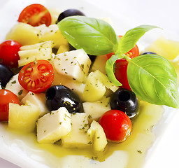 Image showing greek salad