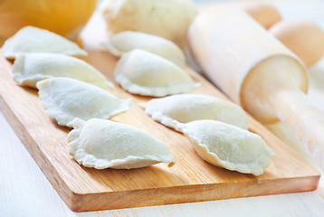 Image showing ingredients for dough and dumpling