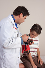 Image showing Medical checkup - blood pressure