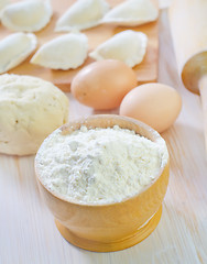 Image showing ingredients for dough and dumpling