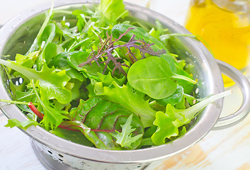 Image showing fresh salad