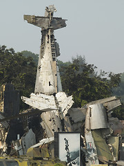 Image showing War sculpture