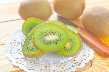 Image showing fresh kiwi