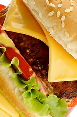 Image showing Tasty Cheeseburger 