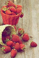 Image showing Forest Strawberries