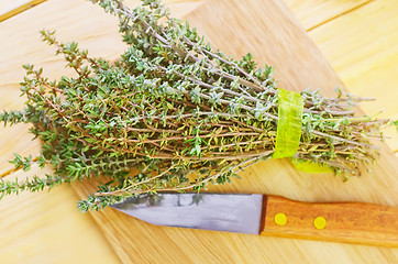 Image showing thyme