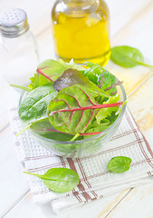 Image showing fresh salad