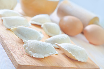 Image showing raw dumpling