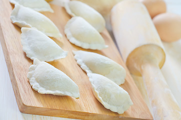 Image showing ingredients for dough and dumpling